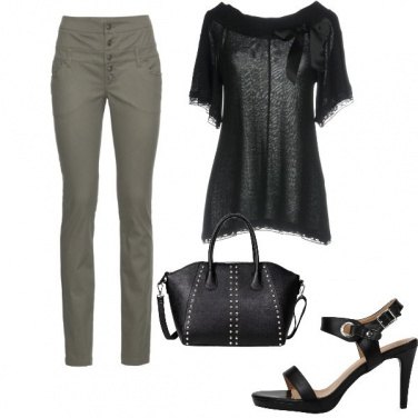 Outfit Pantalone militare