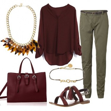 Outfit Bordeaux d’estate