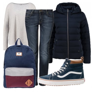 Outfit Casual a scuola