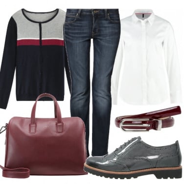Outfit Look da ufficio casual