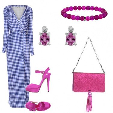 Outfit Vichy da sera