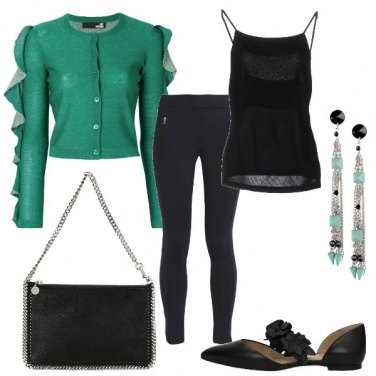 Outfit Il cardigan per la sera