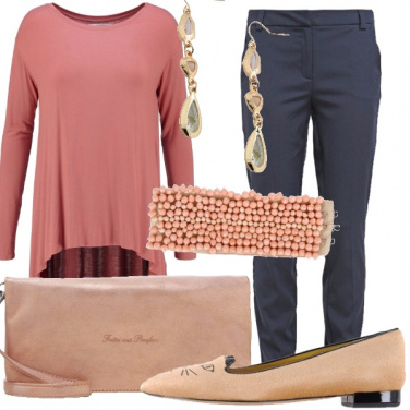 Outfit Sulle note del rosa