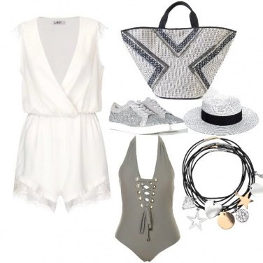 Outfit Sportiva al mare