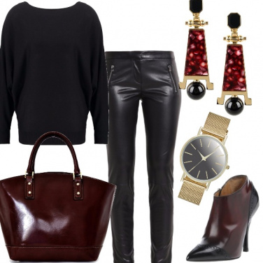 Outfit Nero e rock