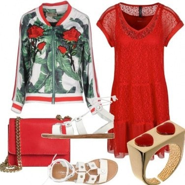 Outfit Urban red passion