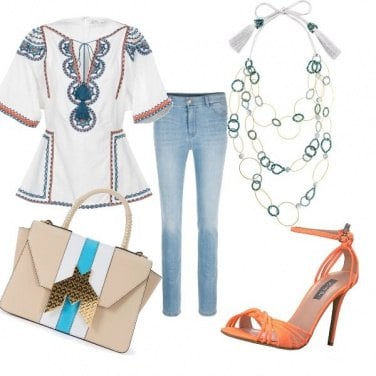 Outfit La maglia etnica