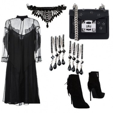 Outfit Stasera sono rock