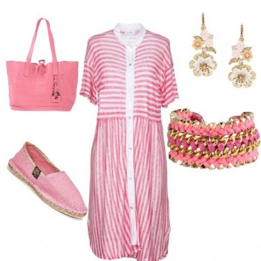 Outfit Chemisier romantico