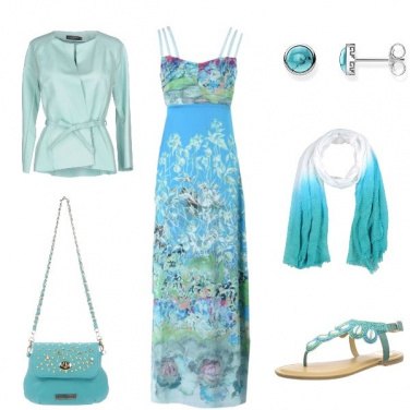 Outfit Party serale a tema marino