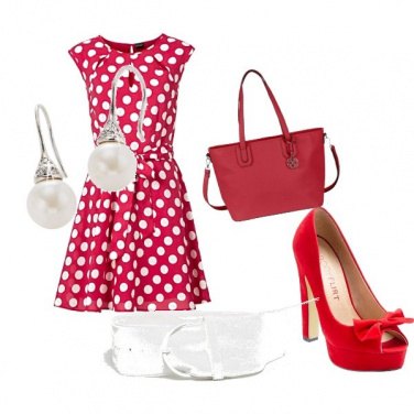 Outfit Adorati pois