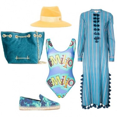 Outfit Sfumature marine