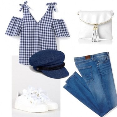 Outfit Cappello denim