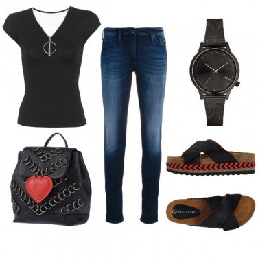 Outfit Circle & Heart