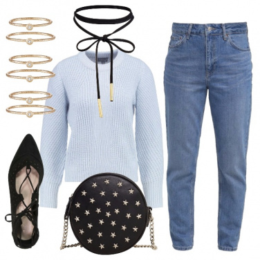 Outfit Un tuffo nell\'azzurro