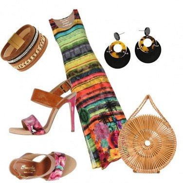 Outfit Etnica eleganza