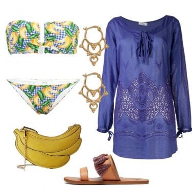 Outfit Originale in spiaggia