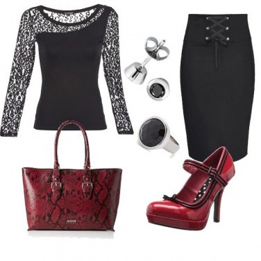 Outfit Animalier in ufficio