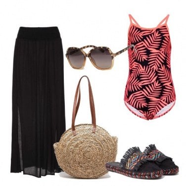 Outfit Etnica al mare