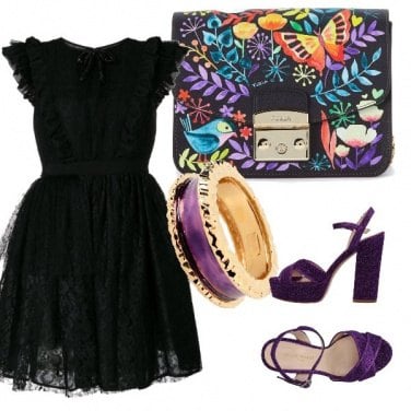 Outfit Rock violet