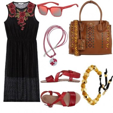 Outfit Basic, viva i ricami