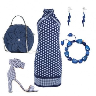 Outfit Blue and white
