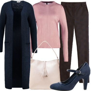 Outfit Un tocco di rosa