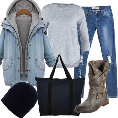 Outfit Tendenza parka
