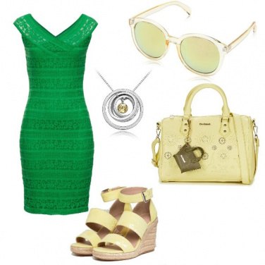 Outfit Lime e menta