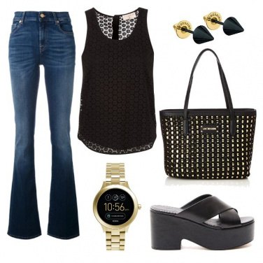Outfit Little Gold
