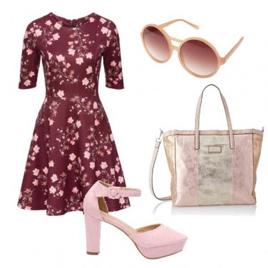Outfit Fiori in ufficio