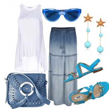 Outfit L’intramontabile gonna di jeans