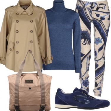 Outfit L\'accostamento blue e beige