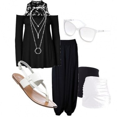 Outfit Dolce attesa raffinata