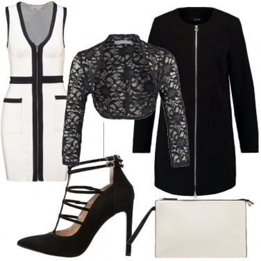 Outfit Tubino bianco