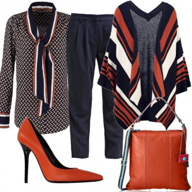 Outfit Arancione protagonista