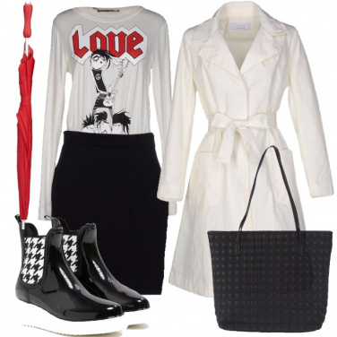Outfit Sotto la pioggia con amore