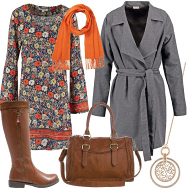 Outfit Un tocco d\'arancione