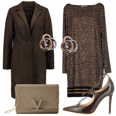 Outfit Animalier di sera