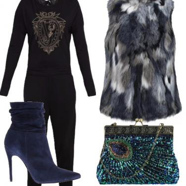 Outfit Blu come il mare