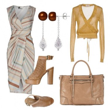 Outfit Fantasia a righe