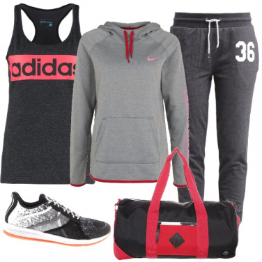 Outfit Chiaro scuri sportivi