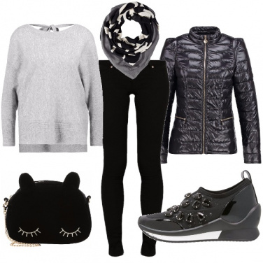 Outfit Nero ironico