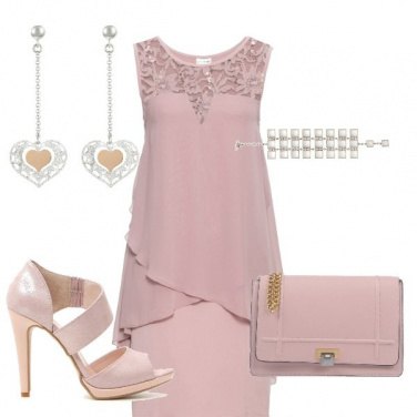Outfit Rosa antico