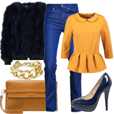 Outfit Color senape