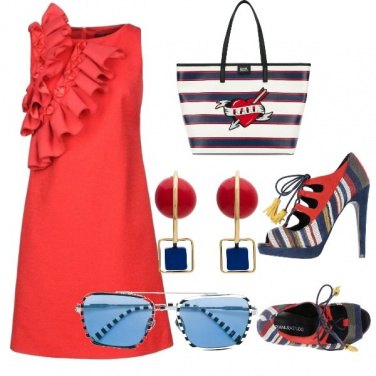 Outfit Tutti pazzi per le righe