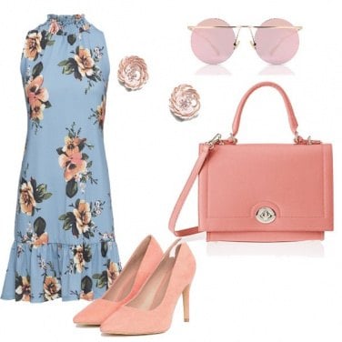 Outfit Decollete pesca
