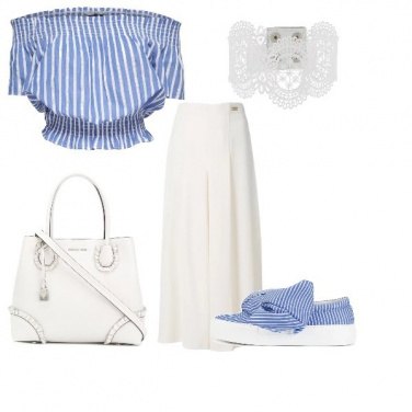 Outfit Righe su righe