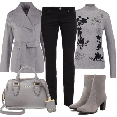 Outfit Sfumature di grigio