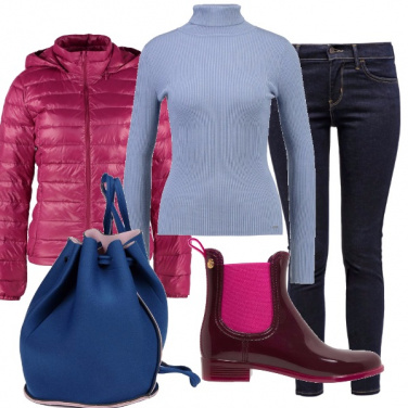 Outfit In un giorno di pioggia